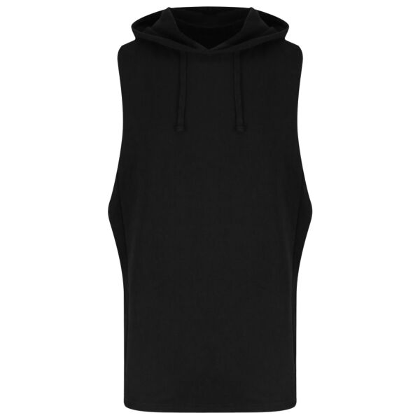 Urban sleeveless muscle hoodie Thumbnail